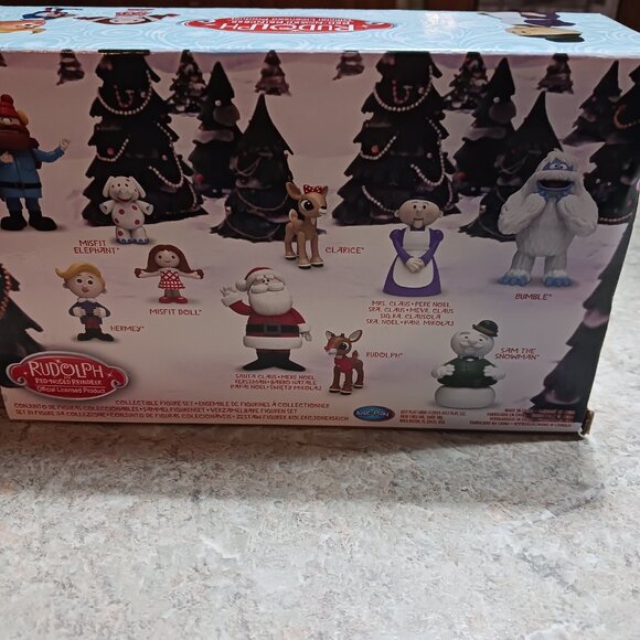 Rudolf 10 piece collectible figure set - Picture 3 of 3